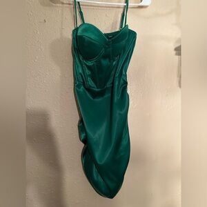 Satin Bodycon Dress